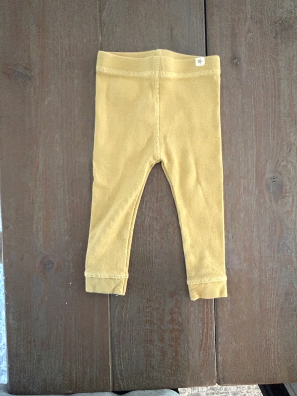 Zara Mustard Yellow Kids Leggings